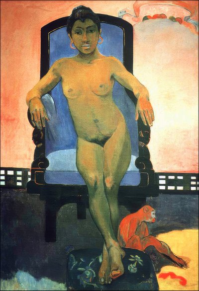 Indonesia: Annah the Javanese, Paul Gauguin (1893) by Paul Gauguin